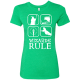 T-Shirts Envy / Small Wizards Rule Women's Triblend T-Shirt