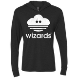 T-Shirts Vintage Black / X-Small Wizards Triblend Long Sleeve Hoodie Tee