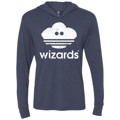 T-Shirts Vintage Navy / X-Small Wizards Triblend Long Sleeve Hoodie Tee