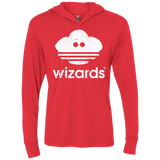 T-Shirts Vintage Red / X-Small Wizards Triblend Long Sleeve Hoodie Tee