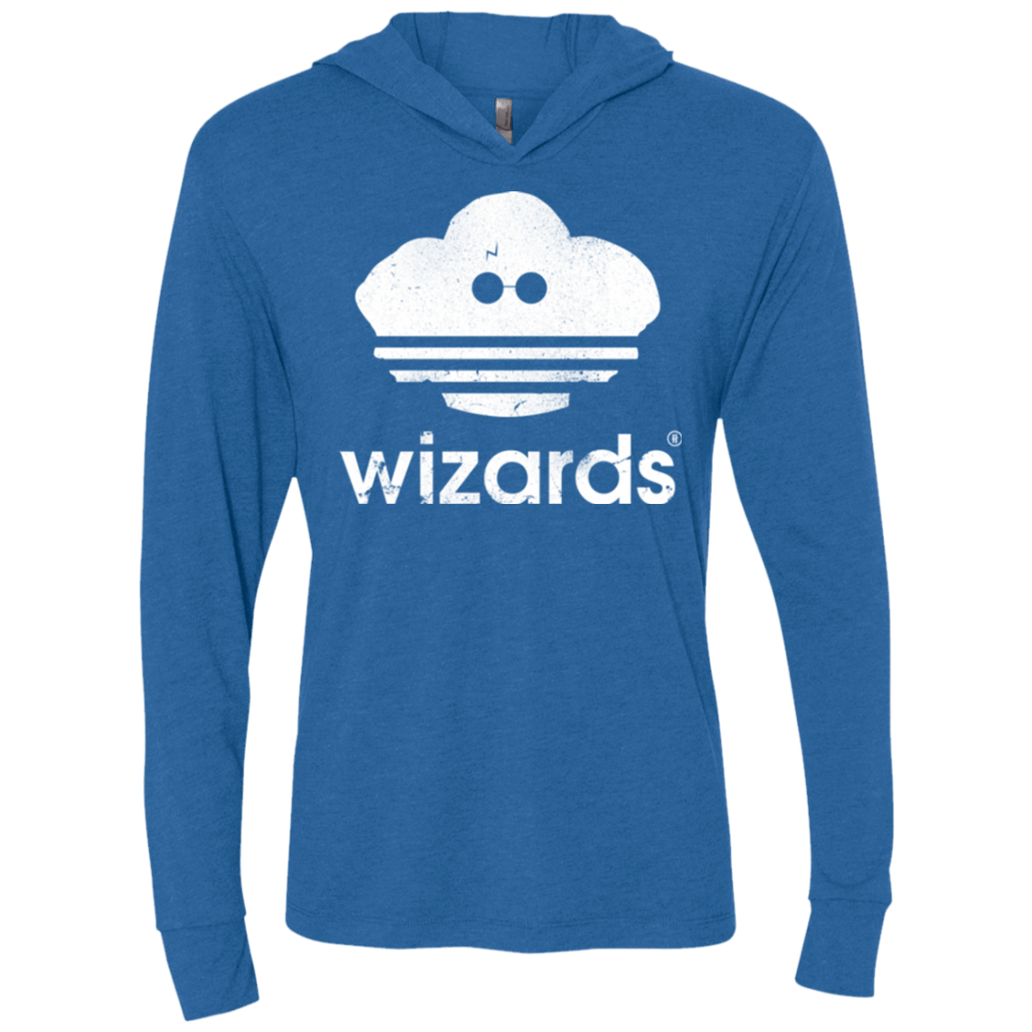 T-Shirts Vintage Royal / X-Small Wizards Triblend Long Sleeve Hoodie Tee