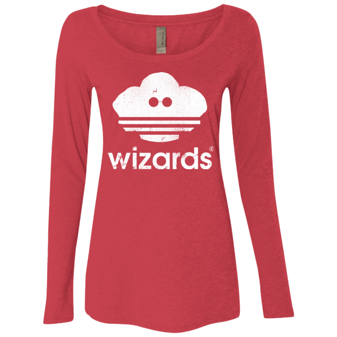 T-Shirts Vintage Red / Small Wizards Women's Triblend Long Sleeve Shirt