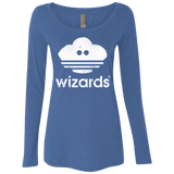 T-Shirts Vintage Royal / Small Wizards Women's Triblend Long Sleeve Shirt