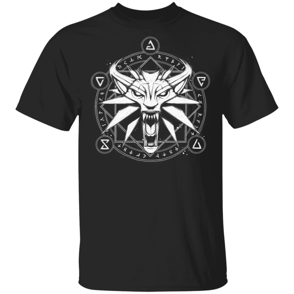 T-Shirts Black / S Wolf Medallion T-Shirt