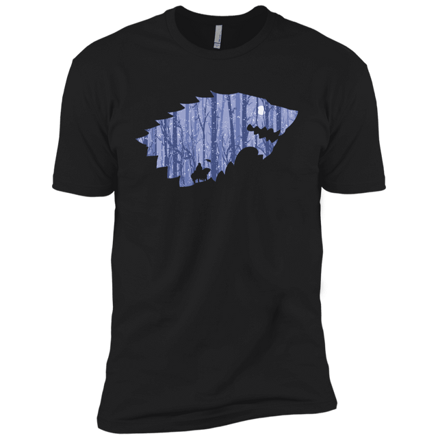 T-Shirts Black / YXS Wolf Of Winter Boys Premium T-Shirt