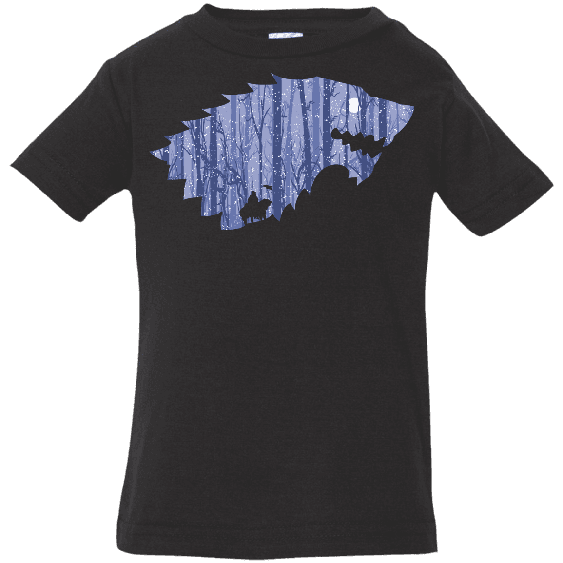 T-Shirts Black / 6 Months Wolf Of Winter Infant Premium T-Shirt