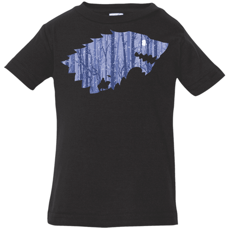 T-Shirts Black / 6 Months Wolf Of Winter Infant Premium T-Shirt