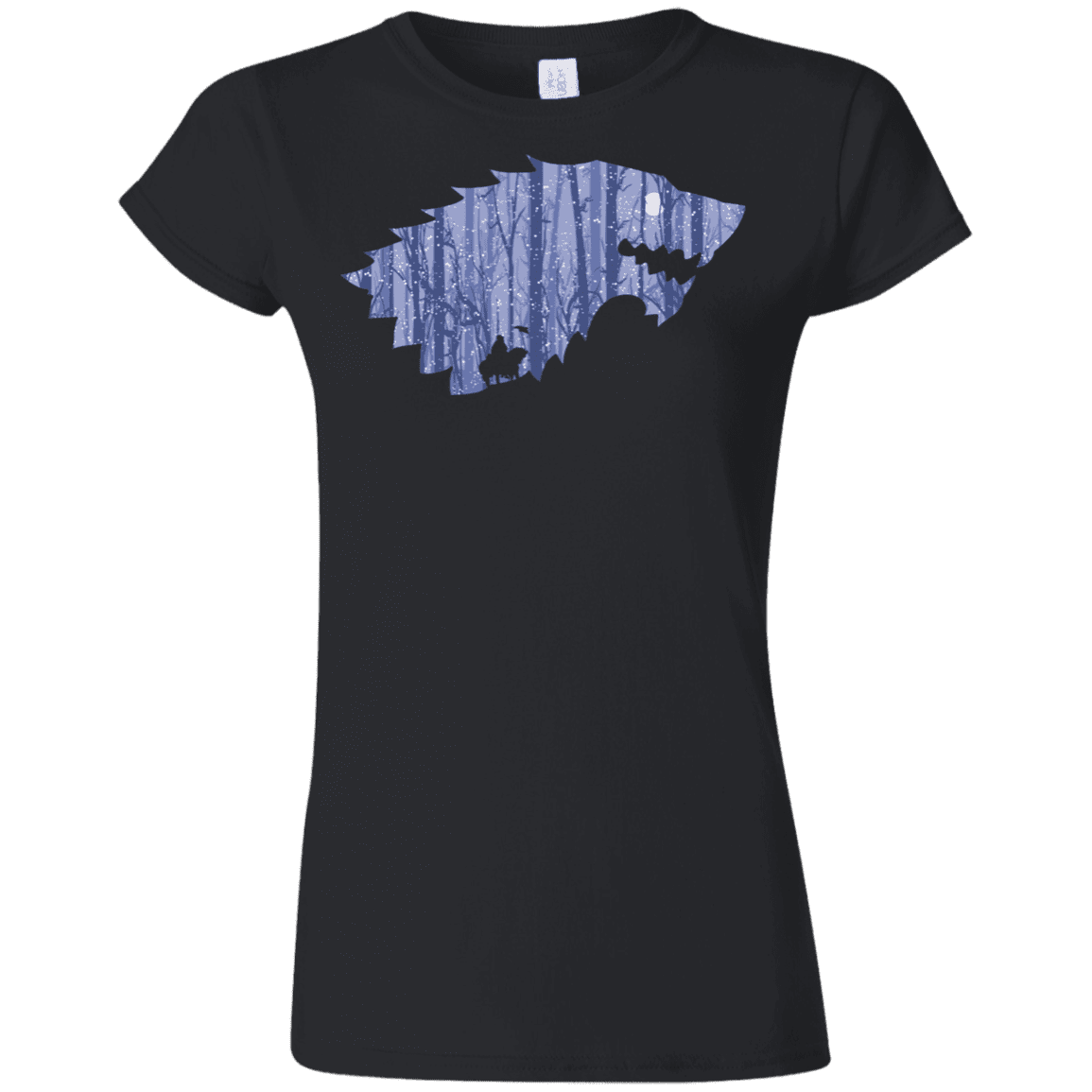 T-Shirts Black / S Wolf Of Winter Junior Slimmer-Fit T-Shirt