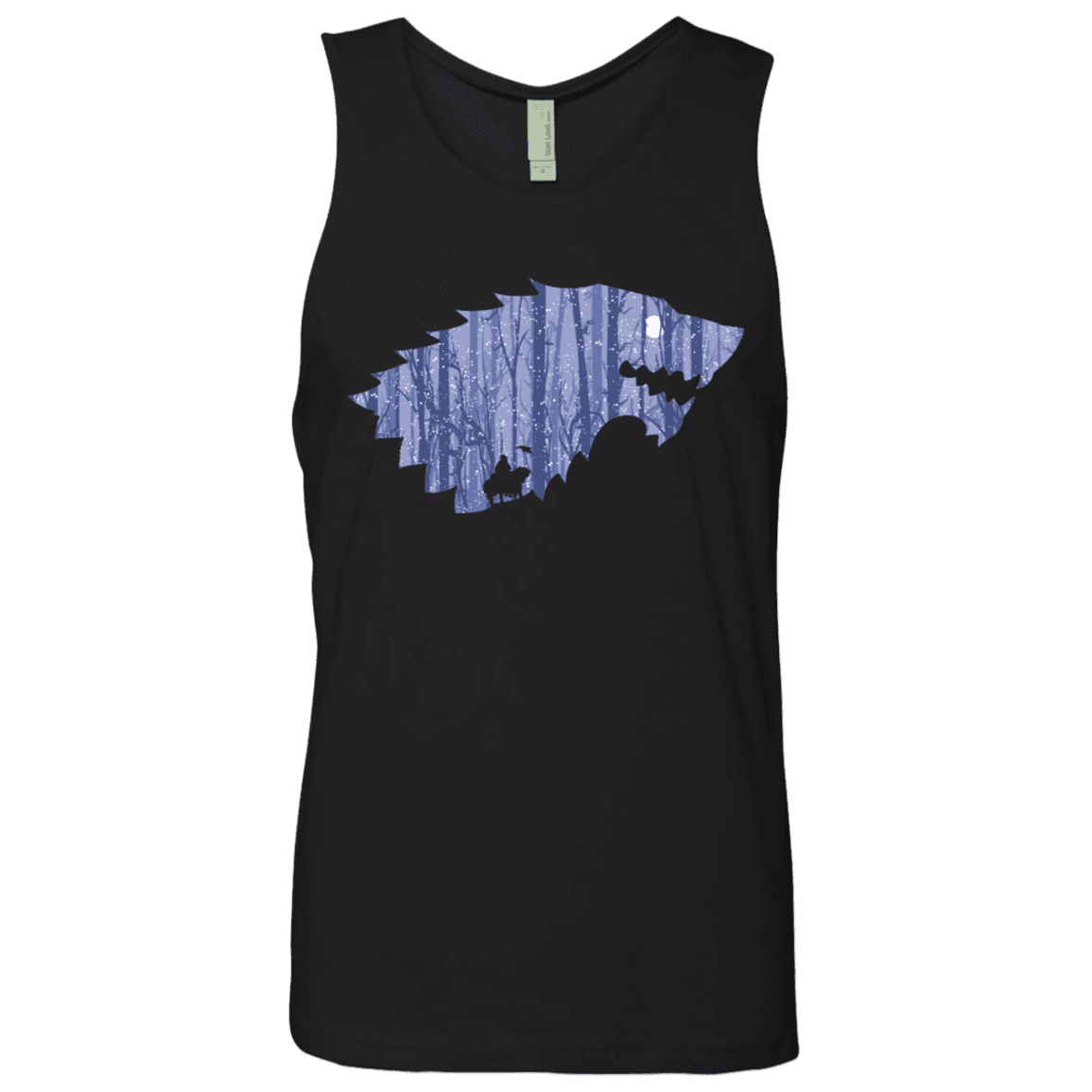 T-Shirts Black / S Wolf Of Winter Men's Premium Tank Top