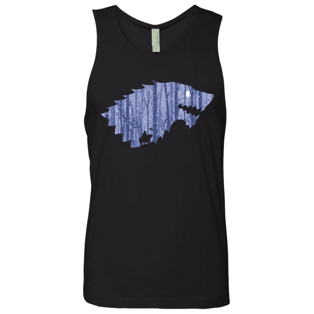 T-Shirts Black / S Wolf Of Winter Men's Premium Tank Top