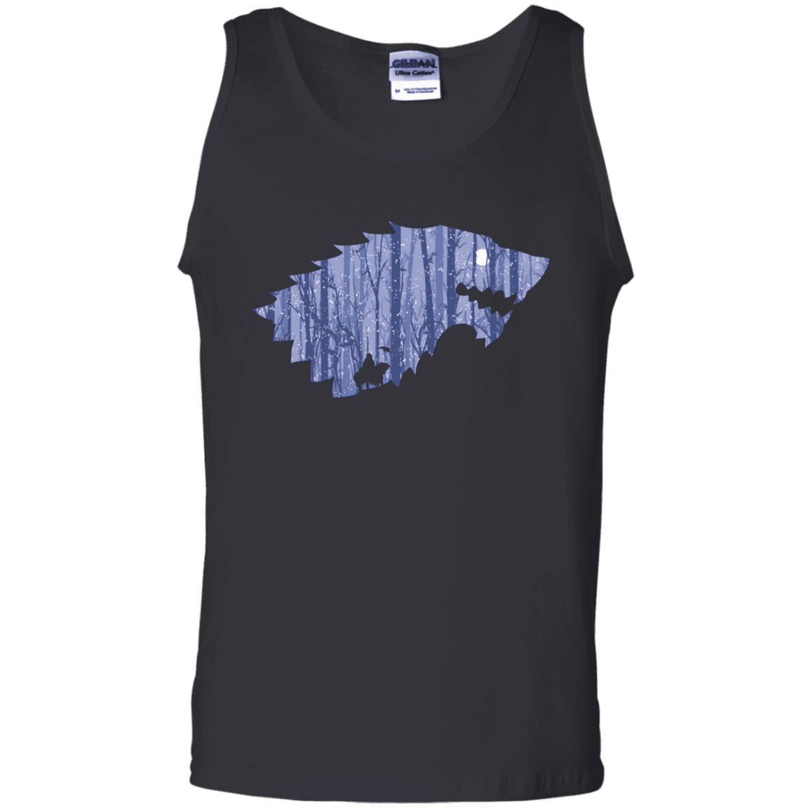 T-Shirts Black / S Wolf Of Winter Men's Tank Top