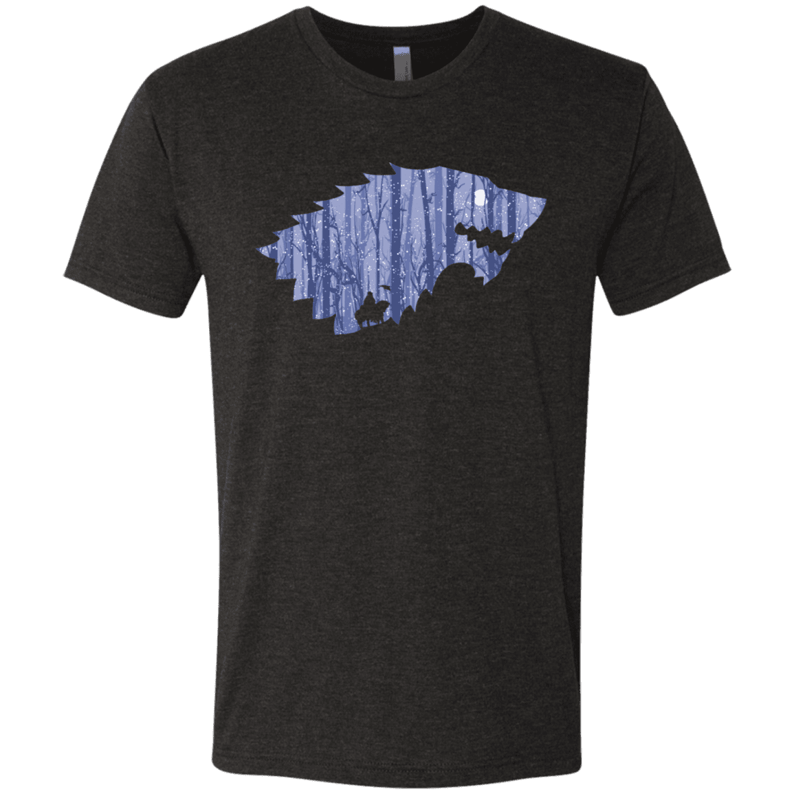 T-Shirts Vintage Black / S Wolf Of Winter Men's Triblend T-Shirt