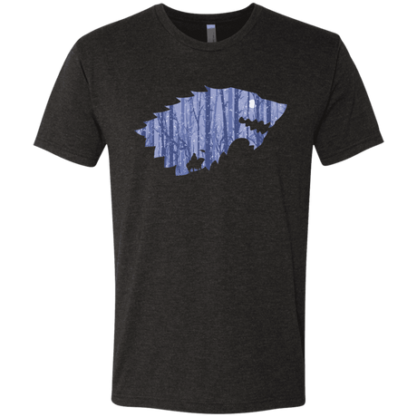 T-Shirts Vintage Black / S Wolf Of Winter Men's Triblend T-Shirt