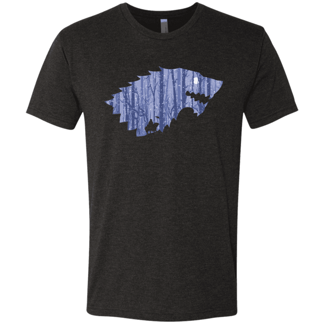 T-Shirts Vintage Black / S Wolf Of Winter Men's Triblend T-Shirt