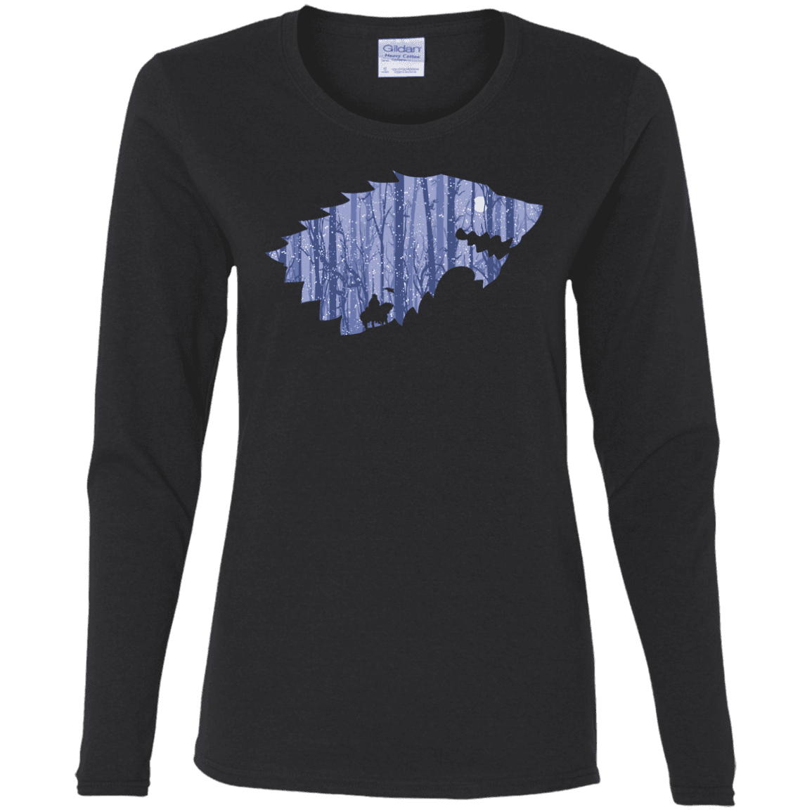 T-Shirts Black / S Wolf Of Winter Women's Long Sleeve T-Shirt