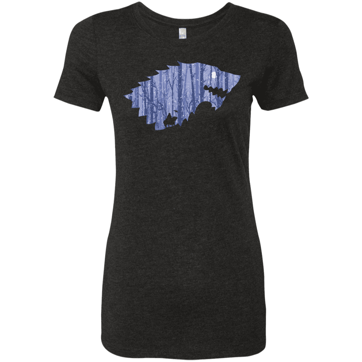 T-Shirts Vintage Black / S Wolf Of Winter Women's Triblend T-Shirt