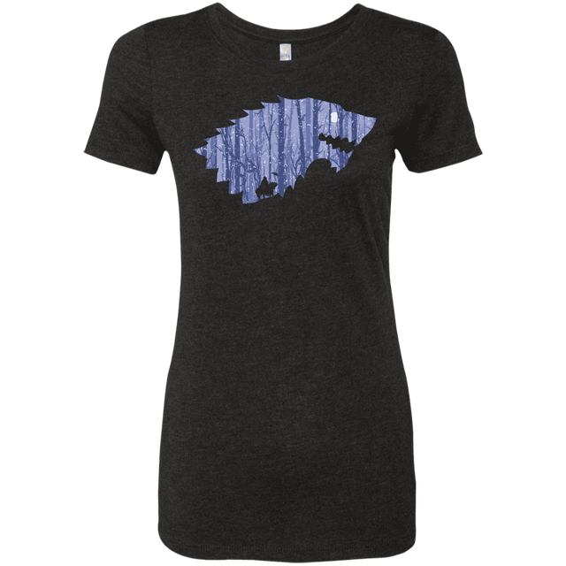 T-Shirts Vintage Black / S Wolf Of Winter Women's Triblend T-Shirt