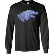 T-Shirts Black / YS Wolf Of Winter Youth Long Sleeve T-Shirt