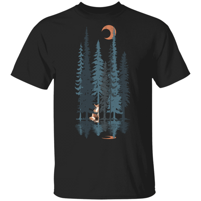 T-Shirts Black / S Wolf Reflection T-Shirt