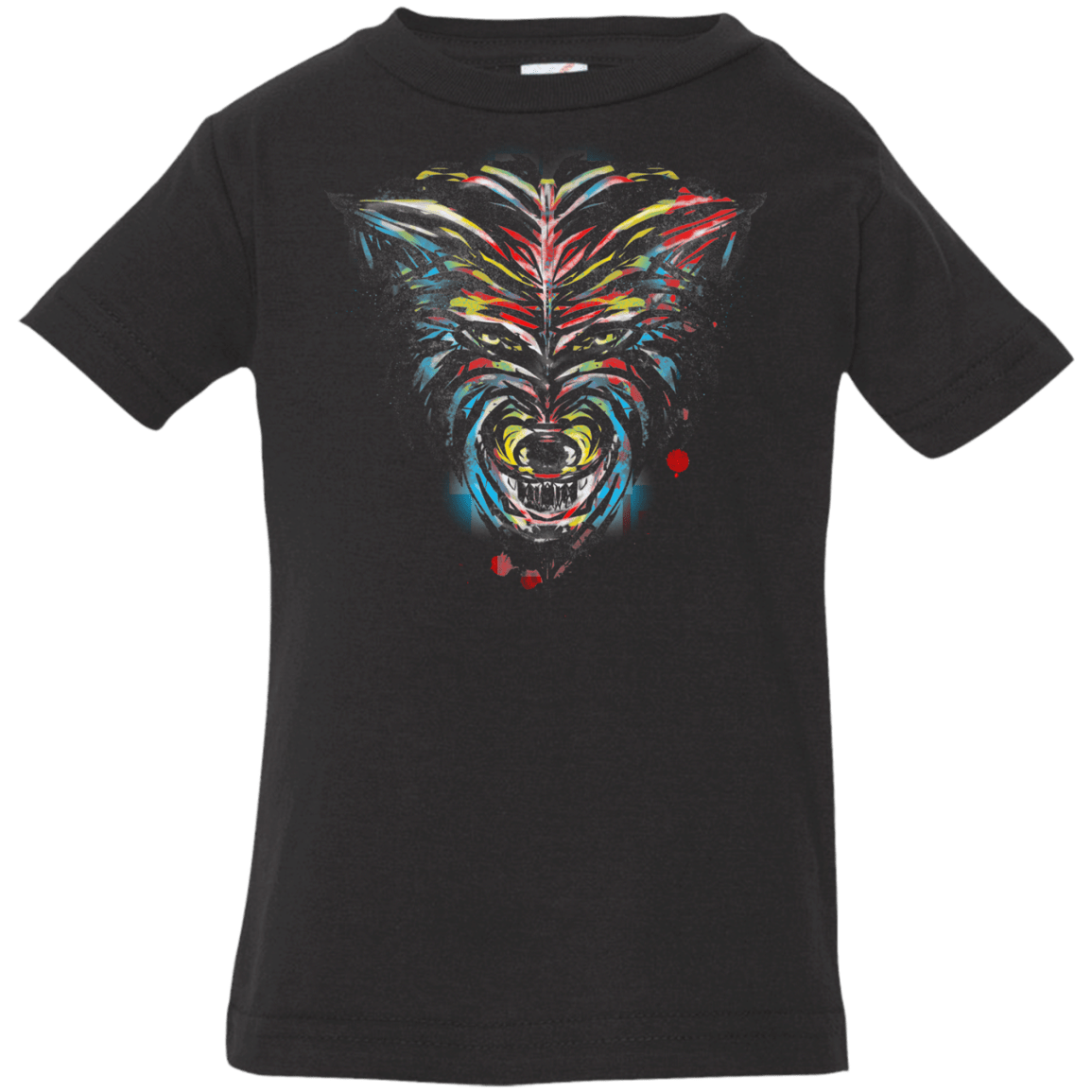 Wolf Stencil Infant Premium T-Shirt