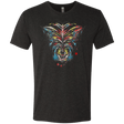 T-Shirts Vintage Black / S Wolf Stencil Men's Triblend T-Shirt