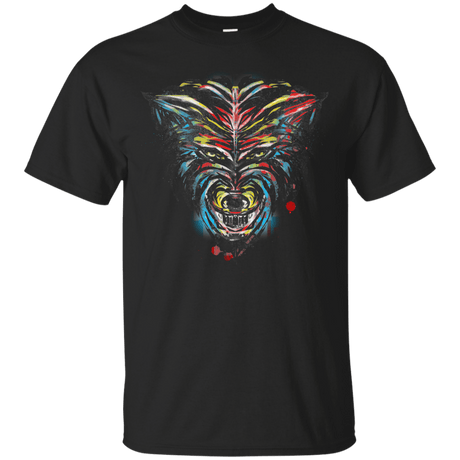 T-Shirts Black / S Wolf Stencil T-Shirt
