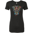 T-Shirts Vintage Black / S Wolf Stencil Women's Triblend T-Shirt