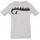 T-Shirts Heather Grey / 6 Months Wolf Tail Infant Premium T-Shirt