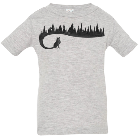T-Shirts Heather Grey / 6 Months Wolf Tail Infant Premium T-Shirt