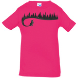 T-Shirts Hot Pink / 6 Months Wolf Tail Infant Premium T-Shirt