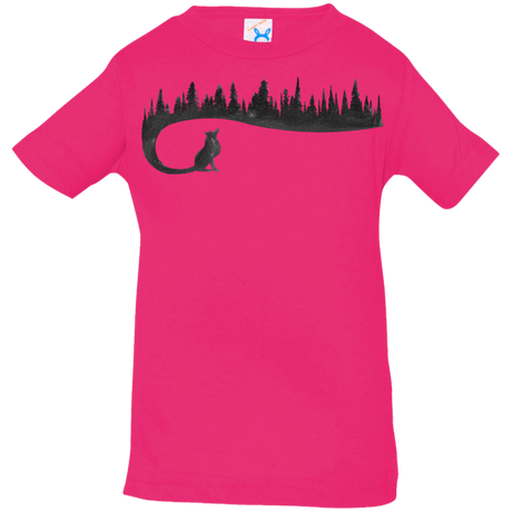 T-Shirts Hot Pink / 6 Months Wolf Tail Infant Premium T-Shirt
