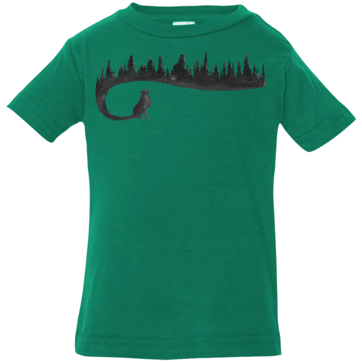 T-Shirts Kelly / 6 Months Wolf Tail Infant Premium T-Shirt