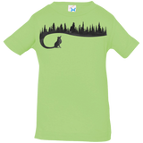 T-Shirts Key Lime / 6 Months Wolf Tail Infant Premium T-Shirt