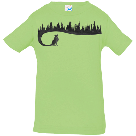 T-Shirts Key Lime / 6 Months Wolf Tail Infant Premium T-Shirt