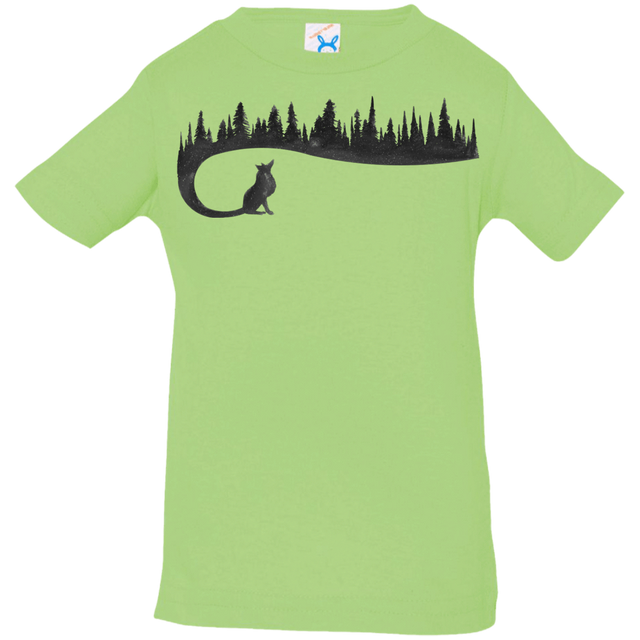 T-Shirts Key Lime / 6 Months Wolf Tail Infant Premium T-Shirt