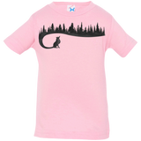 T-Shirts Pink / 6 Months Wolf Tail Infant Premium T-Shirt