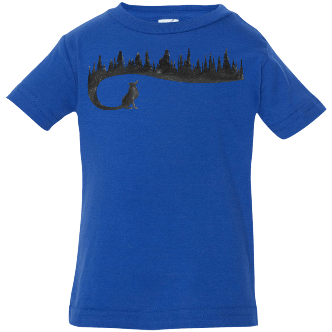 T-Shirts Royal / 6 Months Wolf Tail Infant Premium T-Shirt
