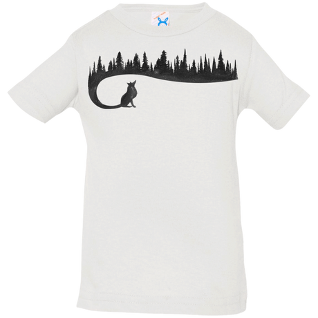 T-Shirts White / 6 Months Wolf Tail Infant Premium T-Shirt