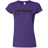 T-Shirts Purple / S Wolf Tail Junior Slimmer-Fit T-Shirt