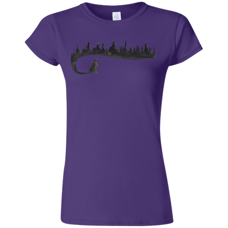 T-Shirts Purple / S Wolf Tail Junior Slimmer-Fit T-Shirt