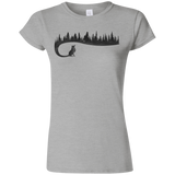 T-Shirts Sport Grey / S Wolf Tail Junior Slimmer-Fit T-Shirt