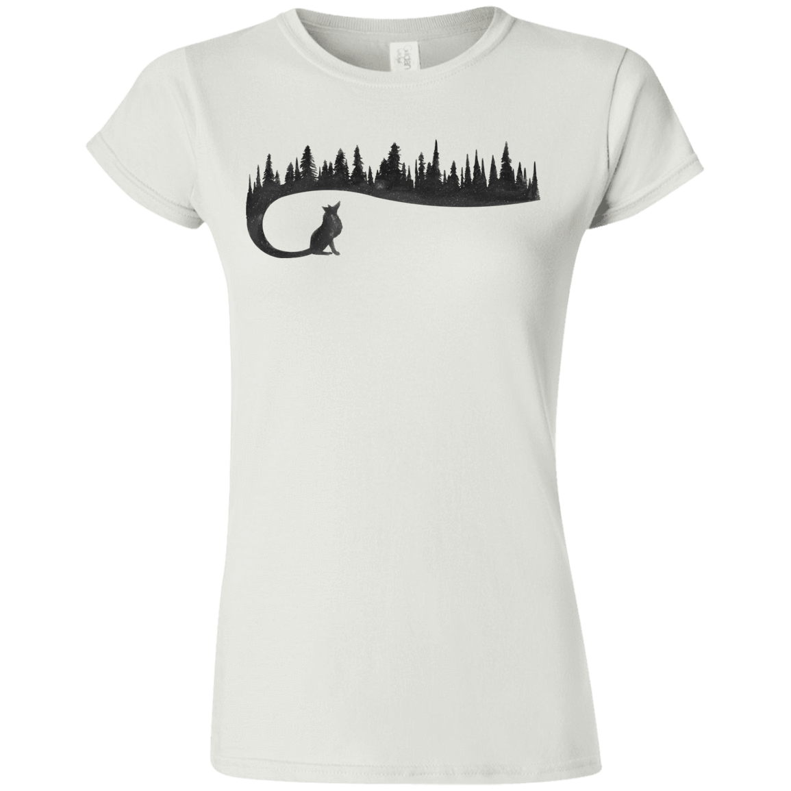 T-Shirts White / S Wolf Tail Junior Slimmer-Fit T-Shirt