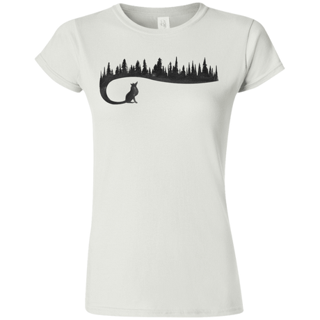 T-Shirts White / S Wolf Tail Junior Slimmer-Fit T-Shirt