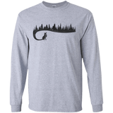 Wolf Tail Men's Long Sleeve T-Shirt