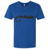 T-Shirts Royal / X-Small Wolf Tail Men's Premium V-Neck