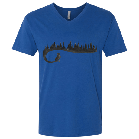 T-Shirts Royal / X-Small Wolf Tail Men's Premium V-Neck