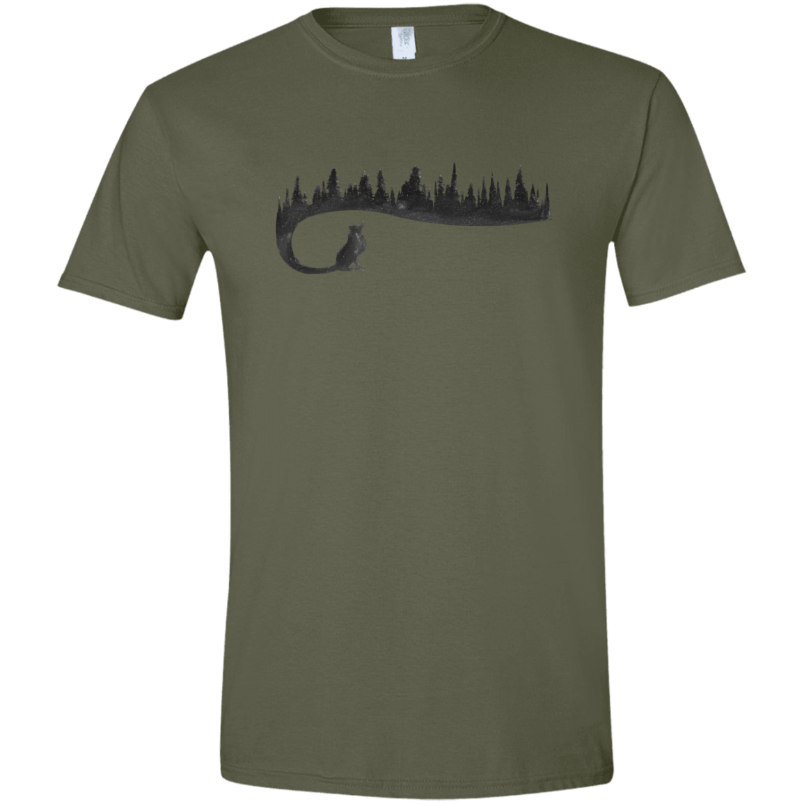 Wolf Tail Men's Semi-Fitted Softstyle