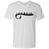 T-Shirts Heather White / S Wolf Tail Men's Triblend T-Shirt
