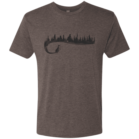 T-Shirts Macchiato / S Wolf Tail Men's Triblend T-Shirt