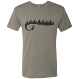 T-Shirts Venetian Grey / S Wolf Tail Men's Triblend T-Shirt